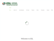 Tablet Screenshot of esl-ltd.co.uk